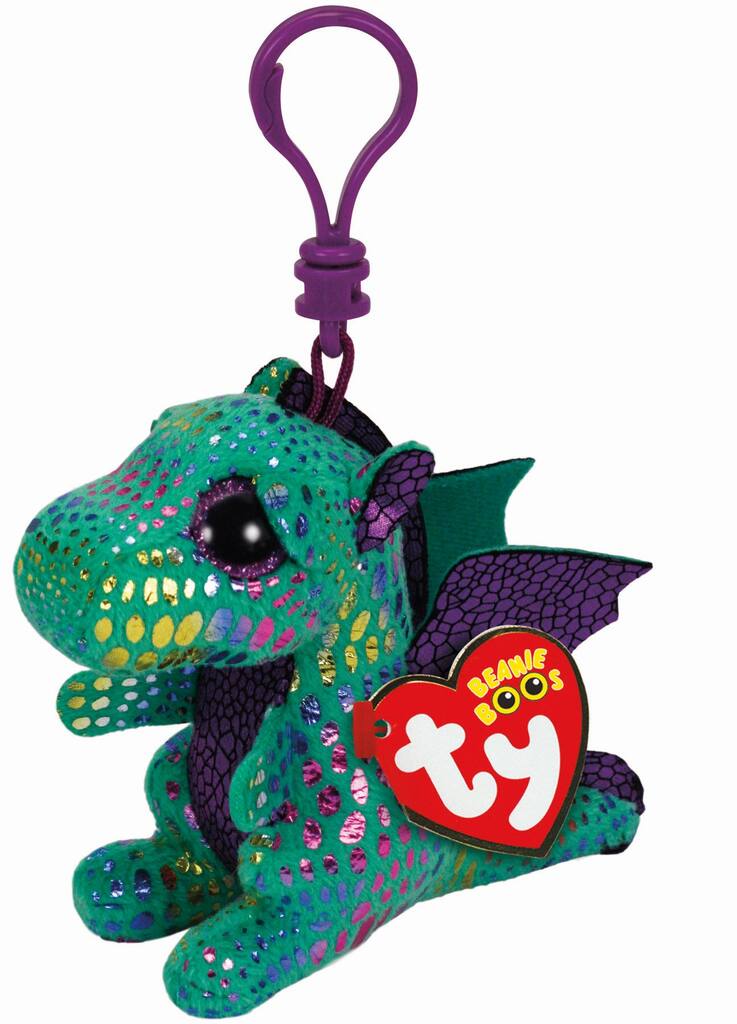 Ty Beanie Boos Cinder The Green Dragon Plush Toy for sale online